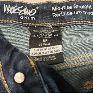 6R straight fit jeans